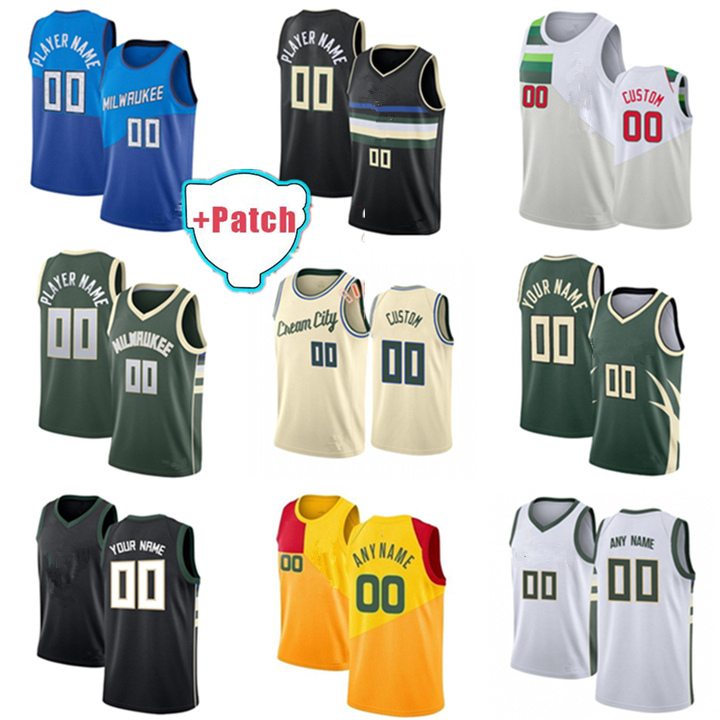 

Custom 9 Bobby Portis JR Giannis 34 Antetokounmpo Basketball Jerseys Khris 22 Middleton Milwaukee Jrue Holiday Brook Lopez Bucks Forbes PJ Tucker Pat Connaughton, My store(lzyhome)