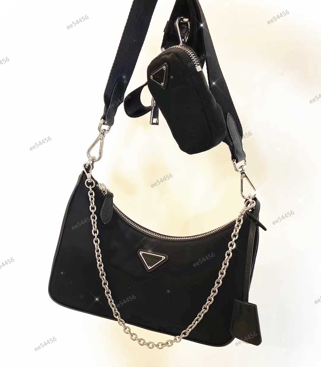 

High quality reedition 2005 Designer tote Shoulder Bags duffle Nylon leather bag famous Handbags Lady wallet Crossbody bag wallet Hobo purse