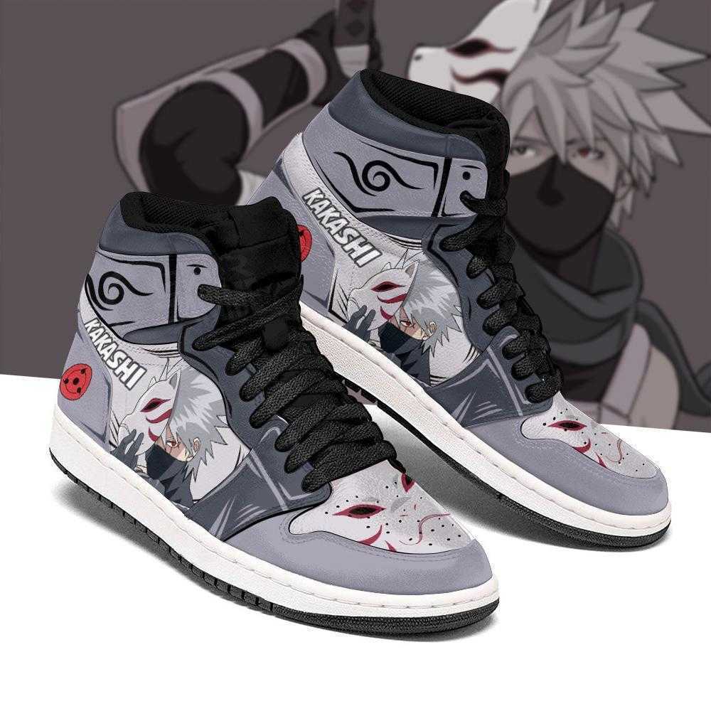 

Kakashi Basketball Sneakers Naruto Anbu Anime Custom Running Shoes, Others