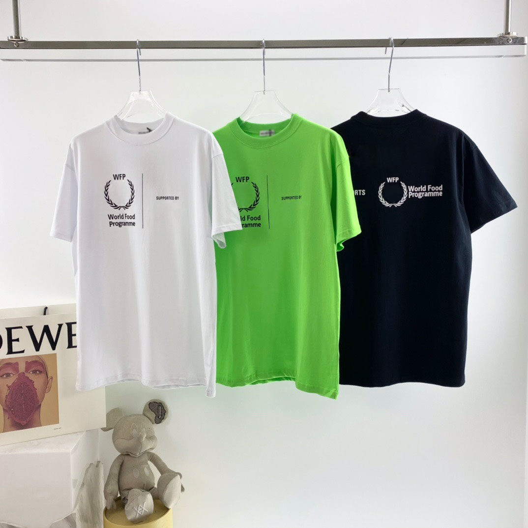 

Men's Plus Tees & Polos Round neck embroidered and printed polar style summer wear with street pure cotton 3rw