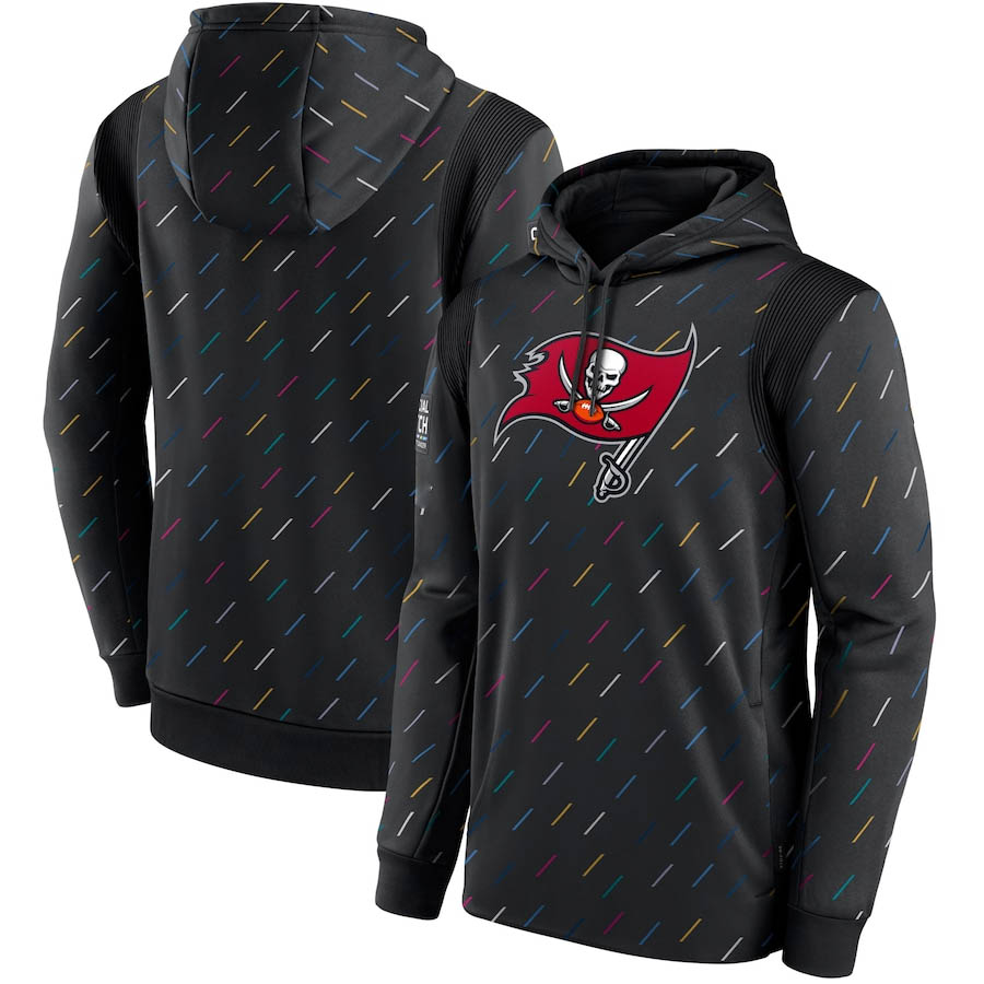 

TampaBayBuccaneersMEN Sweatshirt Crucial Catch Therma Pullover Hoodie, Black