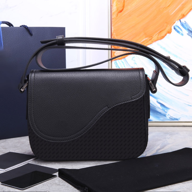 

Women men shoulder message saddle bag high quality leather handbags purses fashion casual mini handbag sac mens crossbody bags 23*18* 6cm, Extra fee for shipping