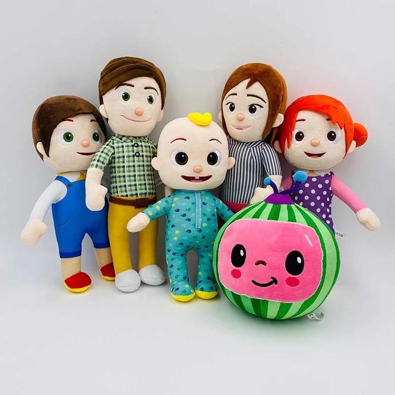

Melon JJ Plush Toys Cocomelon Kids Gift Cute Soft Children Stuffed Toy Educational Doll Christamas Novelty Items