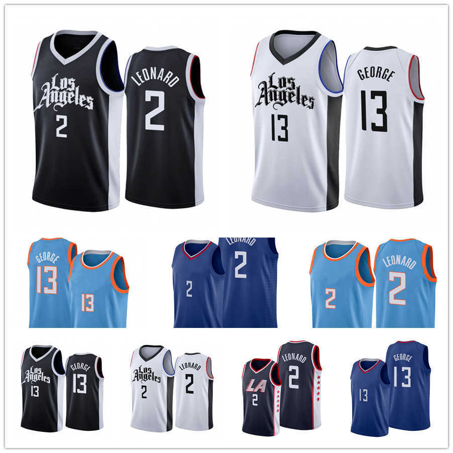 

2021 Basketball Jersey Kawhi Leonard 2 Paul George 13 Jerseys, Jersey1888