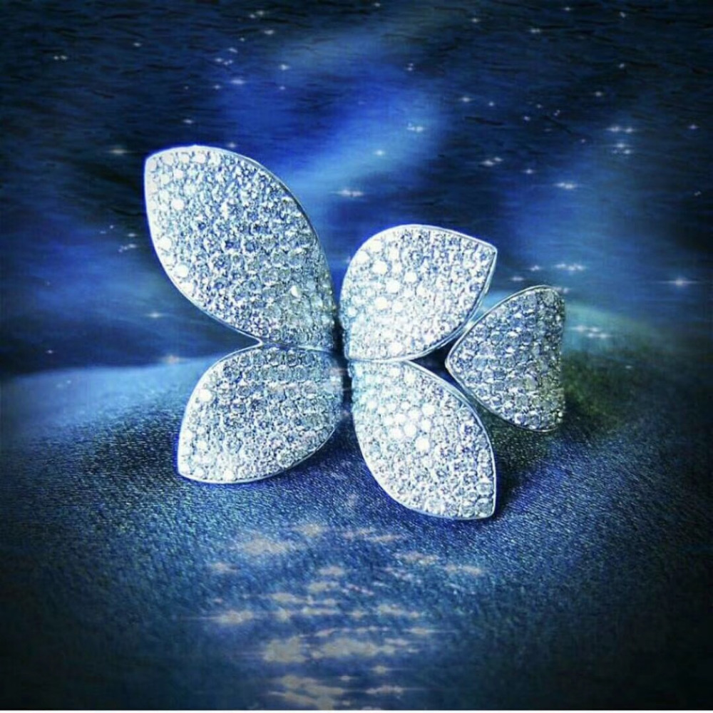 

Leaf Micro pave Lab Diamond Promise Ring 925 sterling Silver Engagement Wedding Band Rings For Women Bridal Gemstones Jewelry