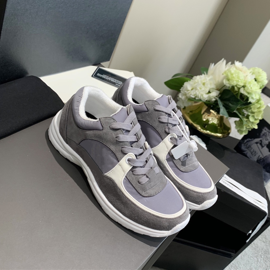 

2021 TOP Designer Luxury Sneaker Men Women Reflective Casual Shoes Party Velvet Calfskin Mixed Fiber Quality Sheepskin Colors Joint With Box Size 35-45, Colour21