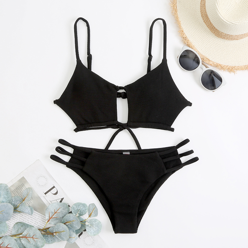 

Swim Wear 2021 Women's swimsuit Nightclub low waist with swimsuit sexy bikini sleeveless