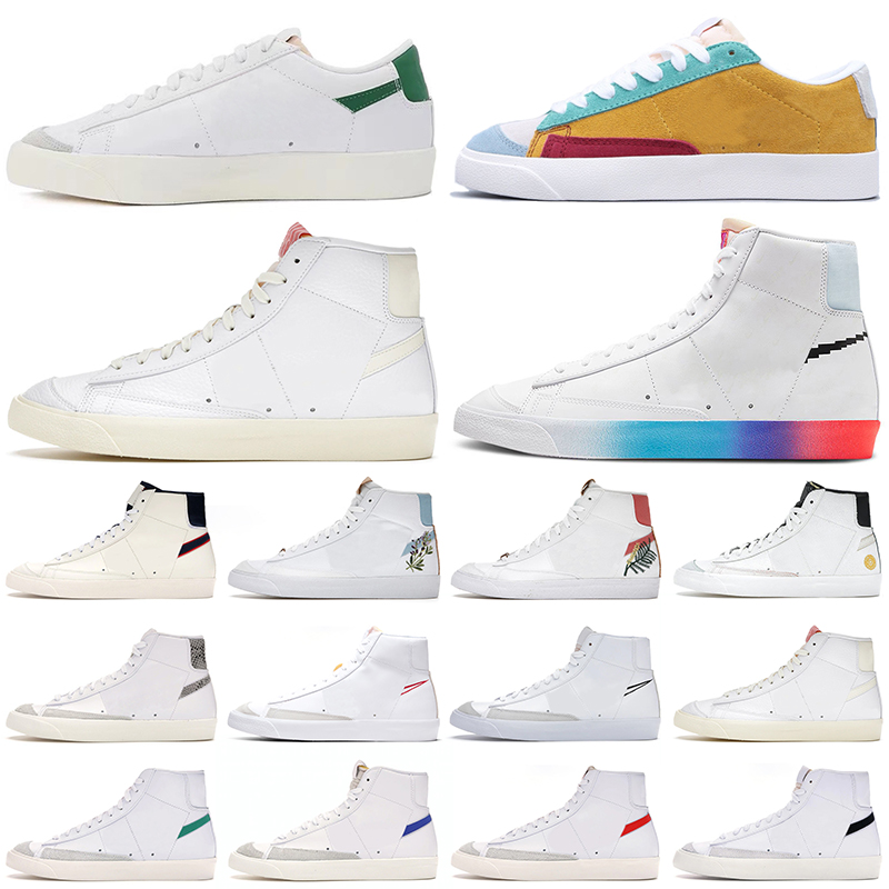 

Discount Blazer Mid 77 casual shoes High Have A Good Game Multi Suede Dorothy Gaters Cool Grey blazes men women platform sneakers outdoor trainers walking jogging