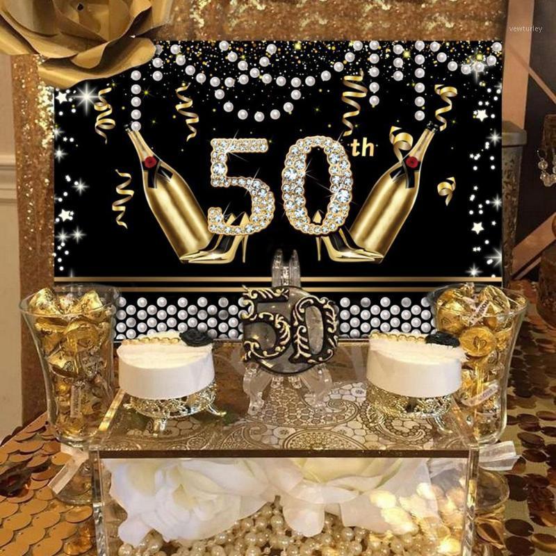 

Party Decoration PATIMATE 50 Year Birthday Balloon Happy Ballon Helium 50th