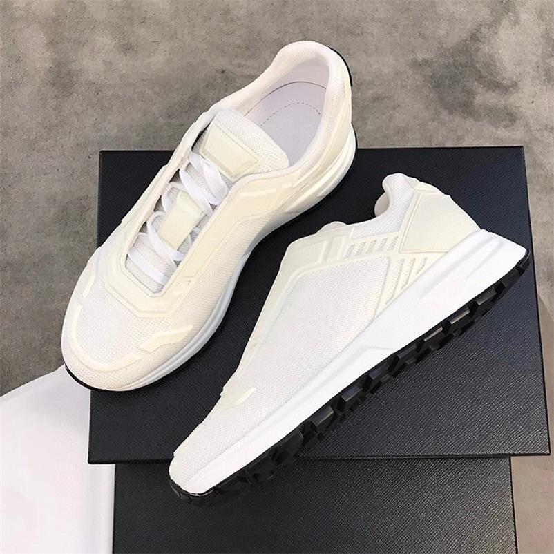 

2022 Mens PRAX 01 Nylon Sneakers Designer Casual Shoes Fabric Rubber Mesh Trainer Luxury Outdoor Runner Trainers With Box Large Size 38-46 NO297, Color 1