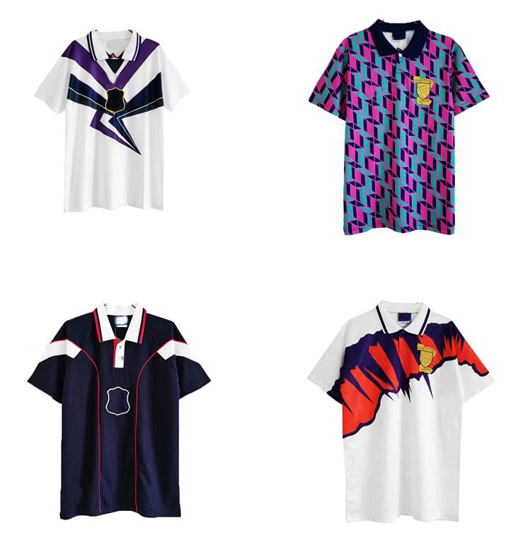 

78 82 1986 1995 Scotland Retro Soccer Jersey World Cup equipment Home blue kits 1996 1998 classic Vintage Football QQ, 88/89