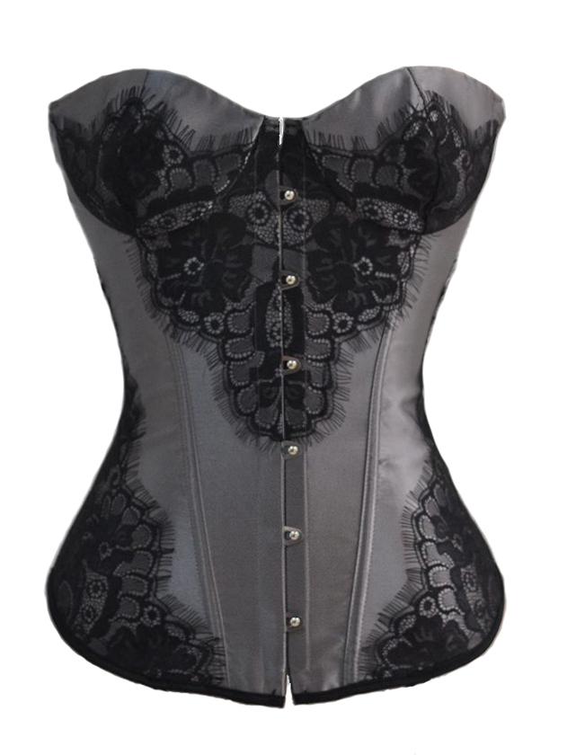 

Bustiers & Corsets Sexy Lace Up Back Corset Bustier Top AB868 ,4 Colors! Beige Red Purple Green, Black;white