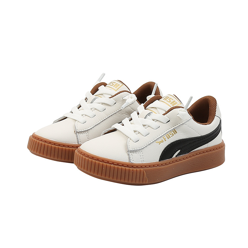 

Rihanna with children' shoes 2021 spring new children' shoes boys casual shoes Korean fashion girls small white, Black;grey