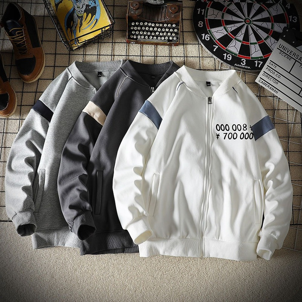 

Men's Jackets Harajuku men's jacket casual autumn baseball back anime printed fashiong bomber clothing outwear RHG7, 1# shoe box