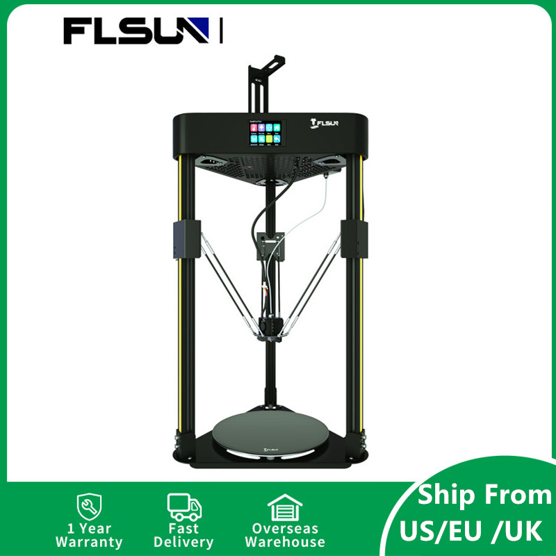 

US EU Stock Flsun® Q5 3D Printer Kit 200*200mm Print Size Supprt Resume Print With TFT 32Bit Mainboard/TMC2208 Slient Driver/Colorful Touch Screen