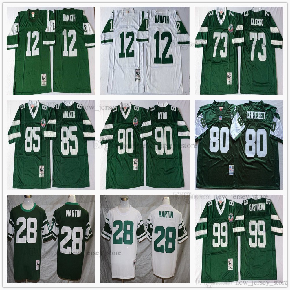 

NCAA Vintage 75th Retro College Football Jerseys Stitched Green White Jersey 003, Same as picture