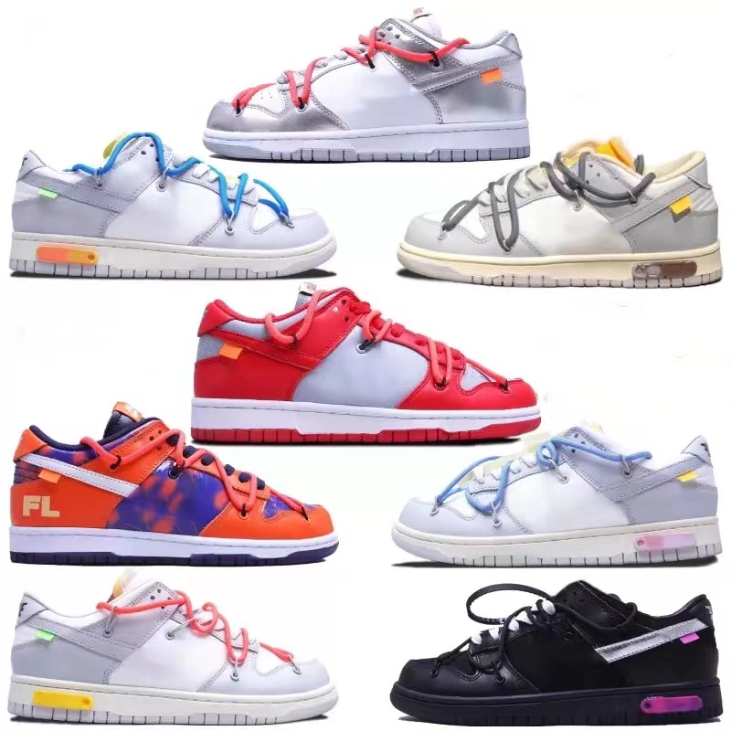 

50 Top Quality chunky NKS Low running shoes Casual White/Sliver Trainer Black/Purple Dear Summer Sail Sports Sneakers DM1602, Box