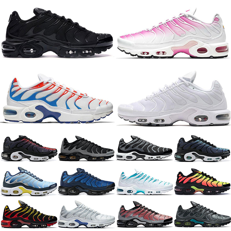 

New arrival tns Plus SE running shoes mens Cushion hyper violet green Pink casual sneaker men colorful outdoor sports trainers walking joggi