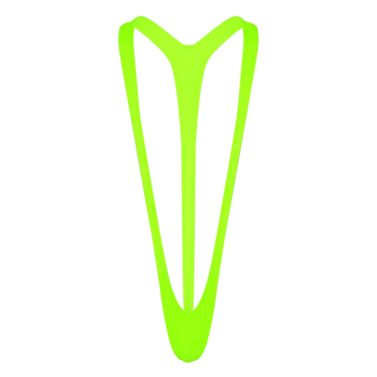 

Bright Fluoro Sexy Men Mankini Thong Stretch Open Deep V-Neck Borat Men Beach Swimwear Swimsuit Hot Men Lingerie