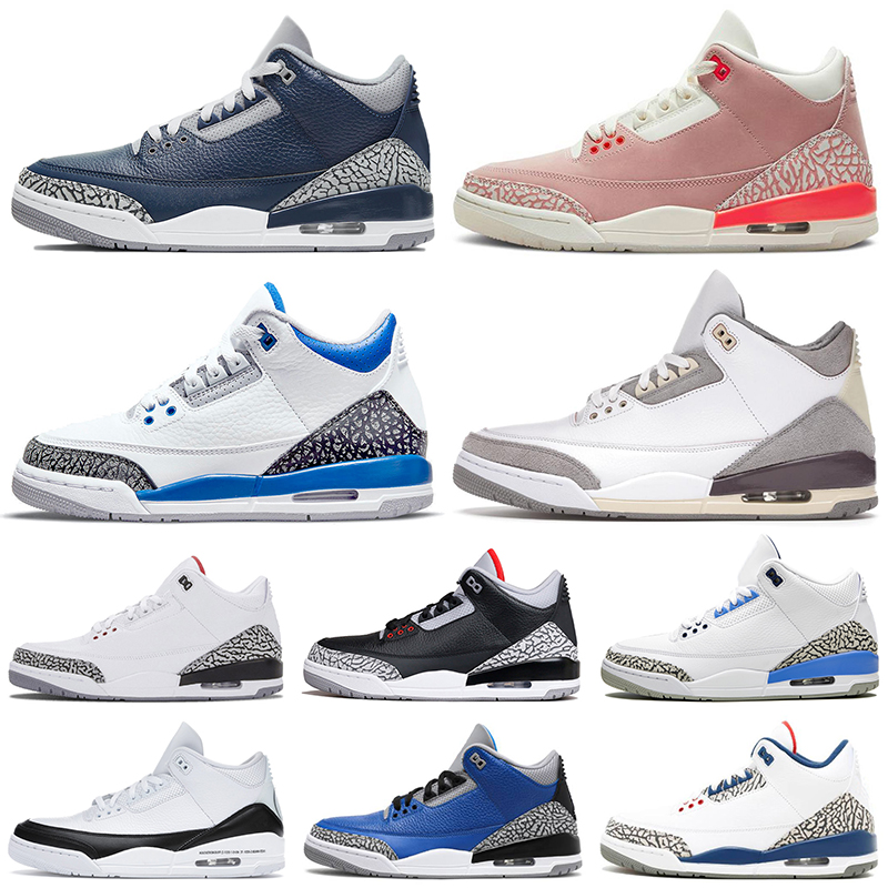 

Jumpman Basketball Shoes For Men Women Georgetown UNC Racer Blue Rust Pink Black CAT Cement White Knicks Rivals Cour Purple Mocha Sports Sneakers Trainers, A14 bred 40-46