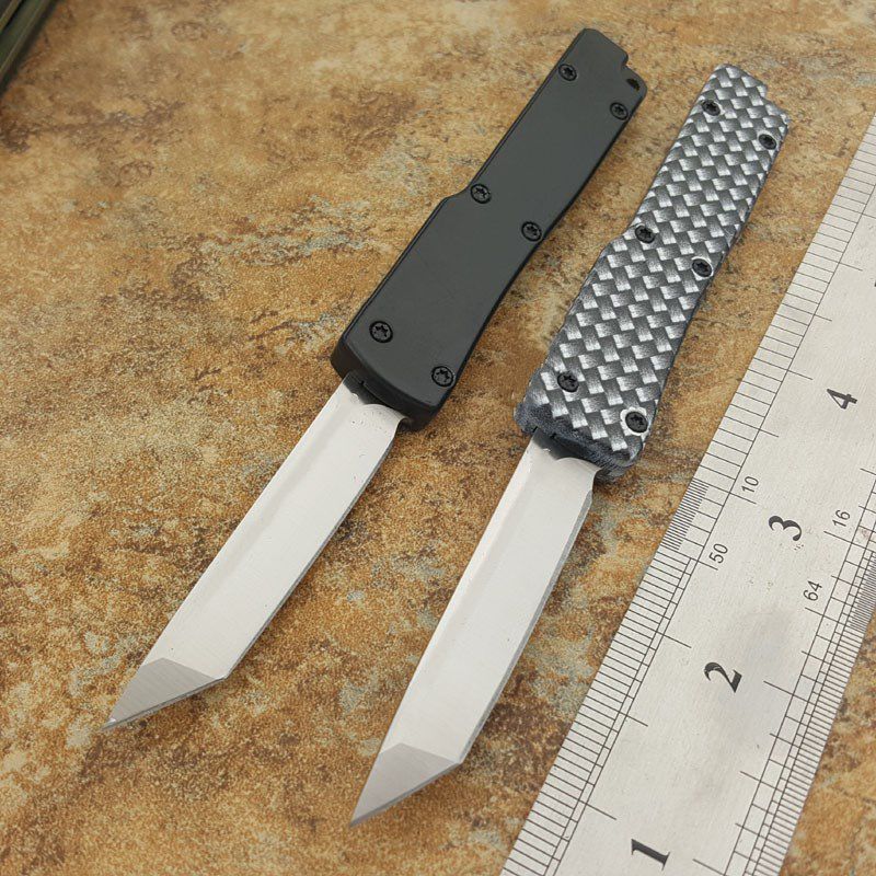 

Theone Mini Keychain Bucke Pocket Knife auminum satin 440C Assisted Foding Tactica Hunting Knife Gift Fixed Bade Knifes