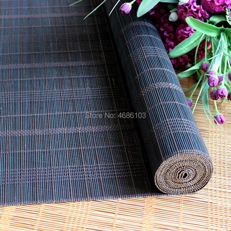 

Blinds Bamboo Roller Window Blackout Printed Curtain Shutter For House Homestay
