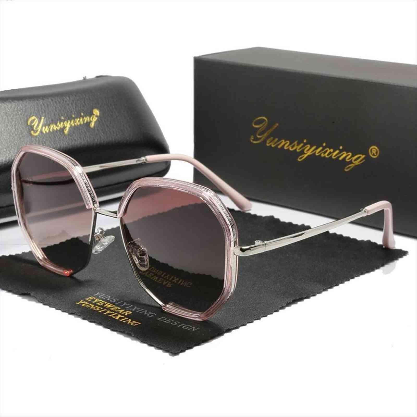 

ysyx womens sunglasses simple fashion travel uv protection anti glare coating lens sun glasses women brand 2230, White;black