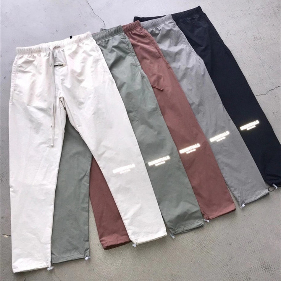 

2021 New Reflective Colorful Fog Sweatpants Women Casual Essentials Trousers Pants Men Clothing Mfq8