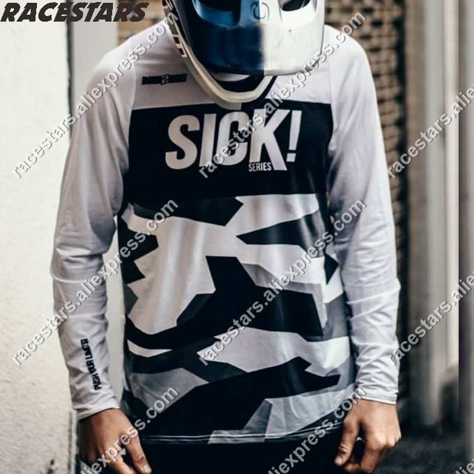 

Motocross Moto Motorcycle Mountain Bike Endura Jersey XC BMX DH TShirt Clothes Maillot Ciclismo Downhill MTB Jerseys L0305, Black;white