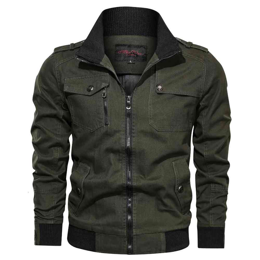 

Men's Jackets Autumn men's jacket with zipper casual fashion streetwear hip-hop skinny-fit bomber MD7H, 1# shoe box