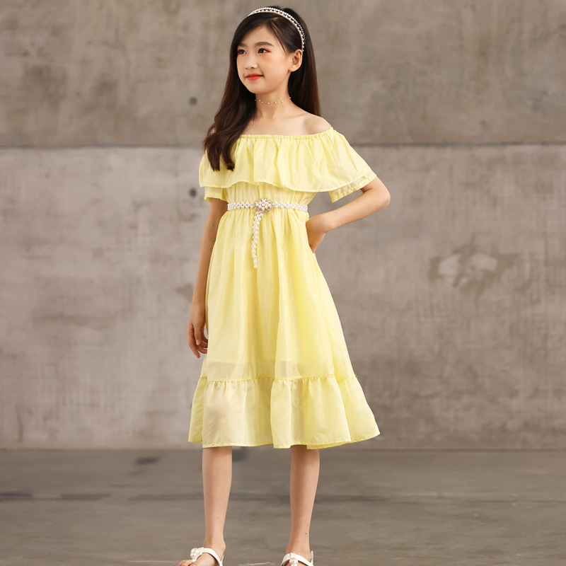 

Baby Clothing Yellow Color Kid Dresses Free DHL&EMS Shipping For two items double box, Choose below