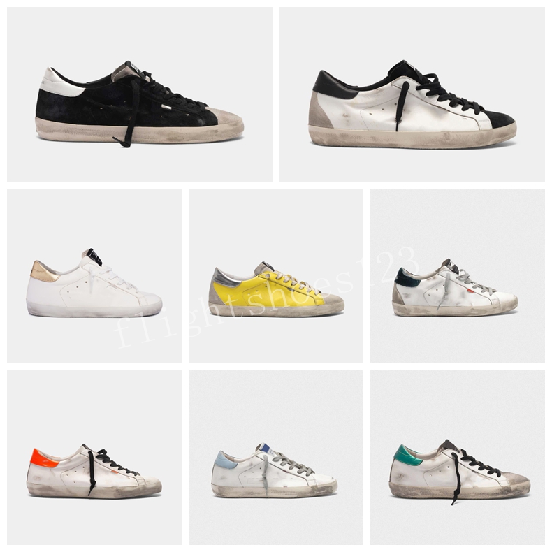 

top fashion High quality White pink colour Sneakers Shoes Super Star Sequin Classic Do-old Dirty Designer Man Women Casual