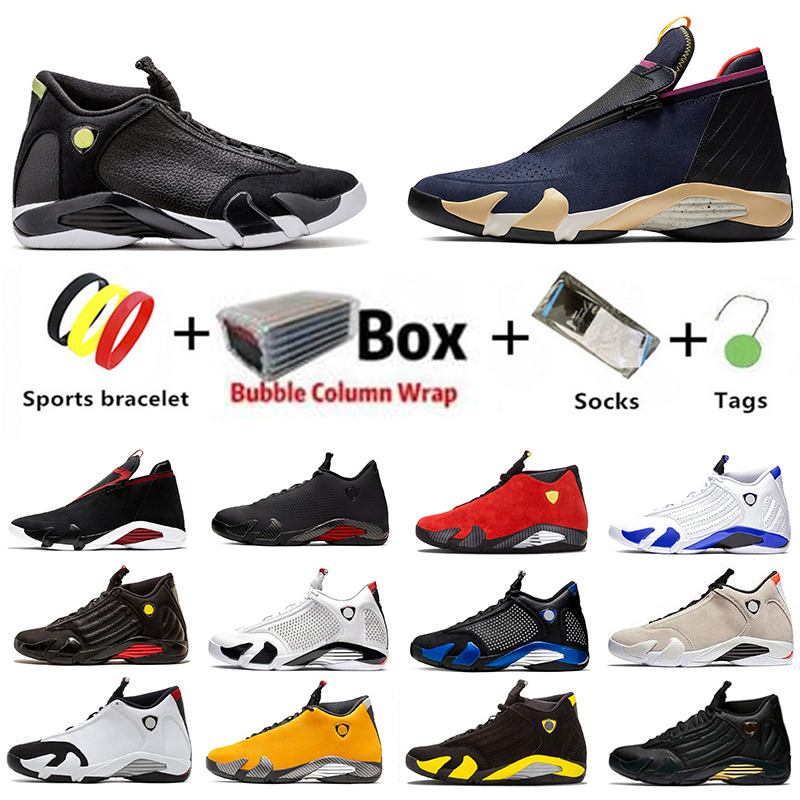 

Classics novelty 14s Jumpman Z 14 Mens basketball shoes XVI Thunder Black Toe Reverse Last shot Varsity Royal men sports sneakers With Box D