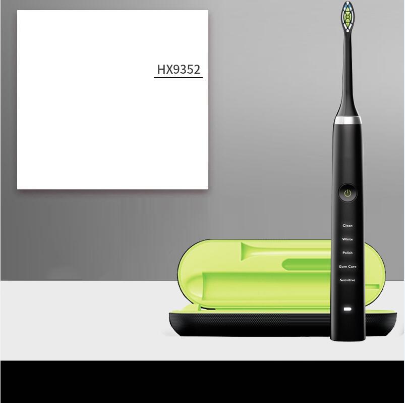PH Sonicare Electronic diamond clean Toothbrush Powerful Ultrasonic Sonic Electric USB Charge Rechargeable 5pcs-image-736864989