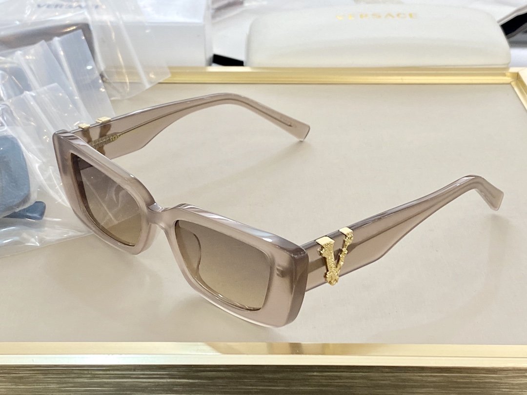 

Designer Square Sunglasses Men Women VE4382 Vintage Shades Driving Polarized Sunglass NEW logo Sun Glasses Fashion sports Sunglass Eyewear