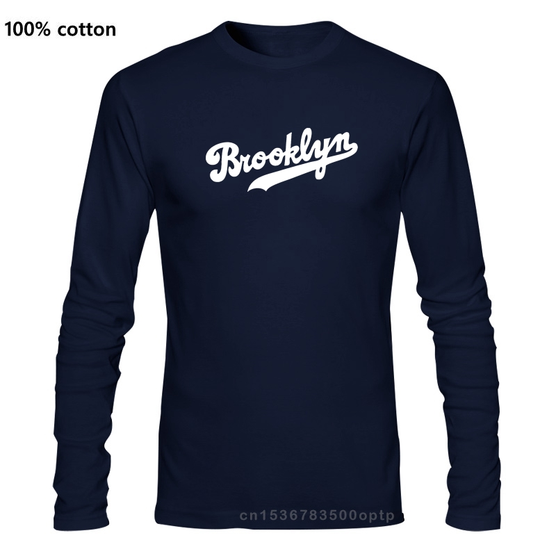 

BROOKLYN NEW YORK CITY NYC BASEBALL USA AMERICAN HIPSTER SCENE T-SHIRT TEE Ment Shirts Summer Style, White;black