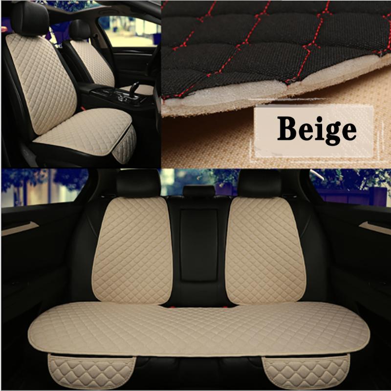 

Car Seat Covers Flax Cover Protector Front Or Rear Back Cushion Pad Mat For Avante I40 Venue Tiburon Terracan Maxcruz