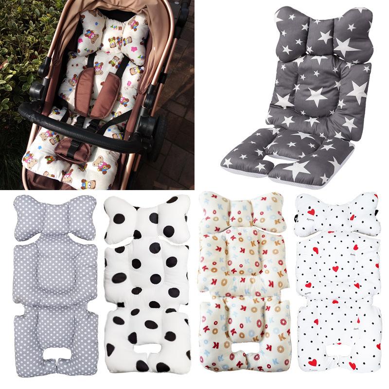 

Stroller Parts & Accessories Double-sided Baby Pure Cotton Cushion Winter Warm
