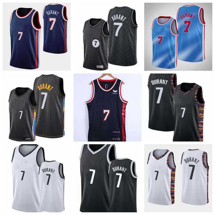 

Basketball Jersey Men Brooklyns Nets's Kevin Durant Swingmen SEW JERSEYS