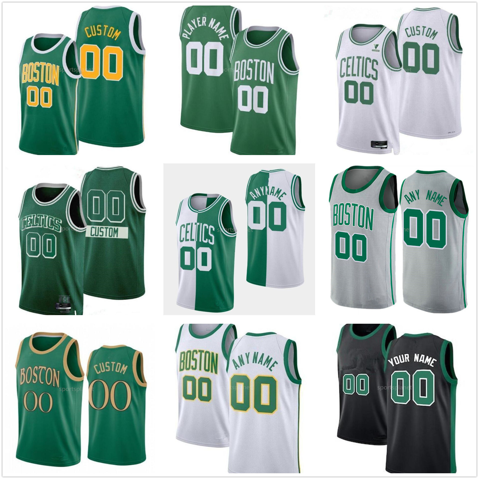 

2021/22 City Custom Printed Juancho 41 Hernangomez Jayson 0 Tatum Jaylen 7 Brown 36 Smart 8 Richardson Dennis 71 Schroder 44 Williams III 42 Horford Basketball Jerseys, As picture