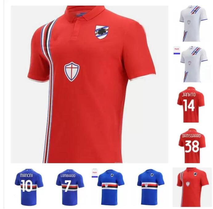 

2021 2022 Sampdoria soccer jersey home SESY THIRD 21 22 Murillo Linetty Jankto Yoshida Maroni Gabbiadini THAILAND football shirts