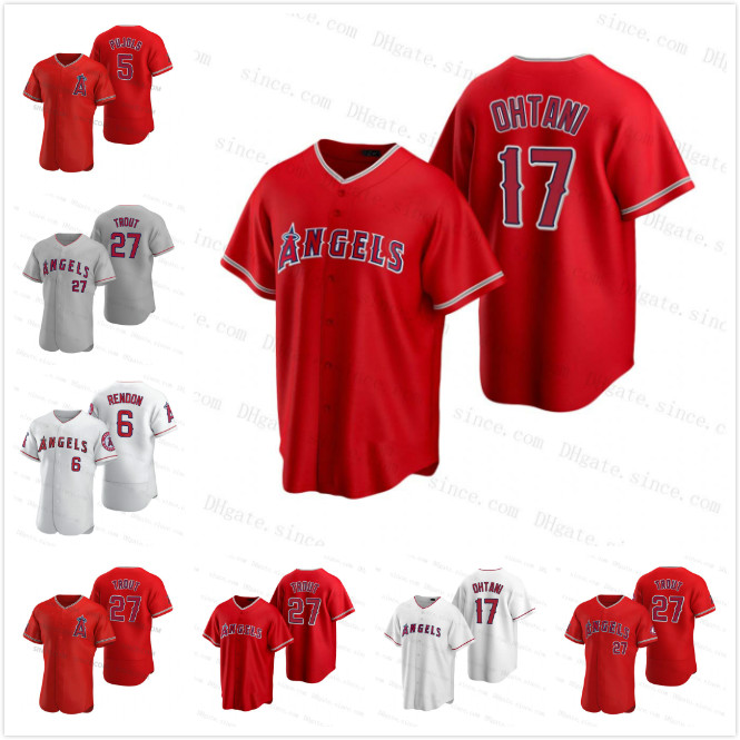 

17 Shohei Ohtani Angels Jersey 27 Mike Trout Jose Rojas 22 David Fletcher Womens Patrick Sandoval 33 Max Stassi Men Juan Lagares Dylan Bundy Baseball Los Angeles Kids, Men flexbase