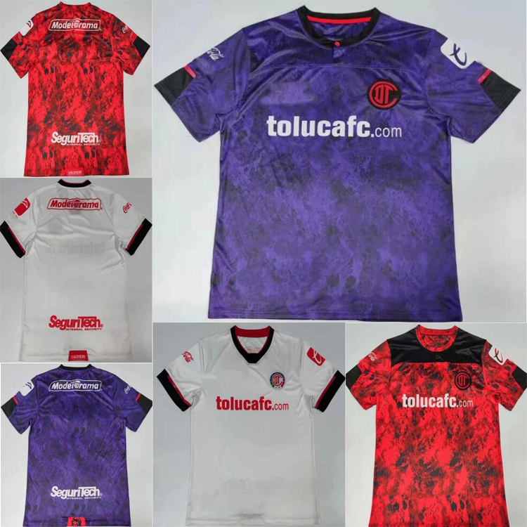 

Promotion2020 2021Liga MX mexico Deportivo Soccer Jerseys Toluca home away 3rd 20 21 football shirt, Black;yellow