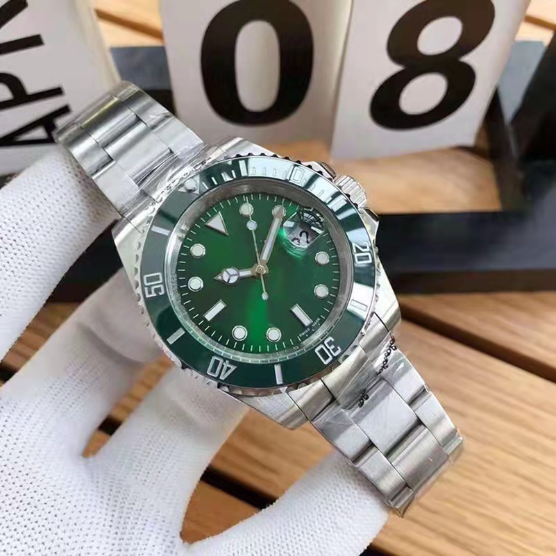 

Fashion Ceramic Bezel 43MM Mens Mechanical watch 2813 Sports Watches Men Designer Movement Wristwatches 5AMT water proof Montre de luxe, Box