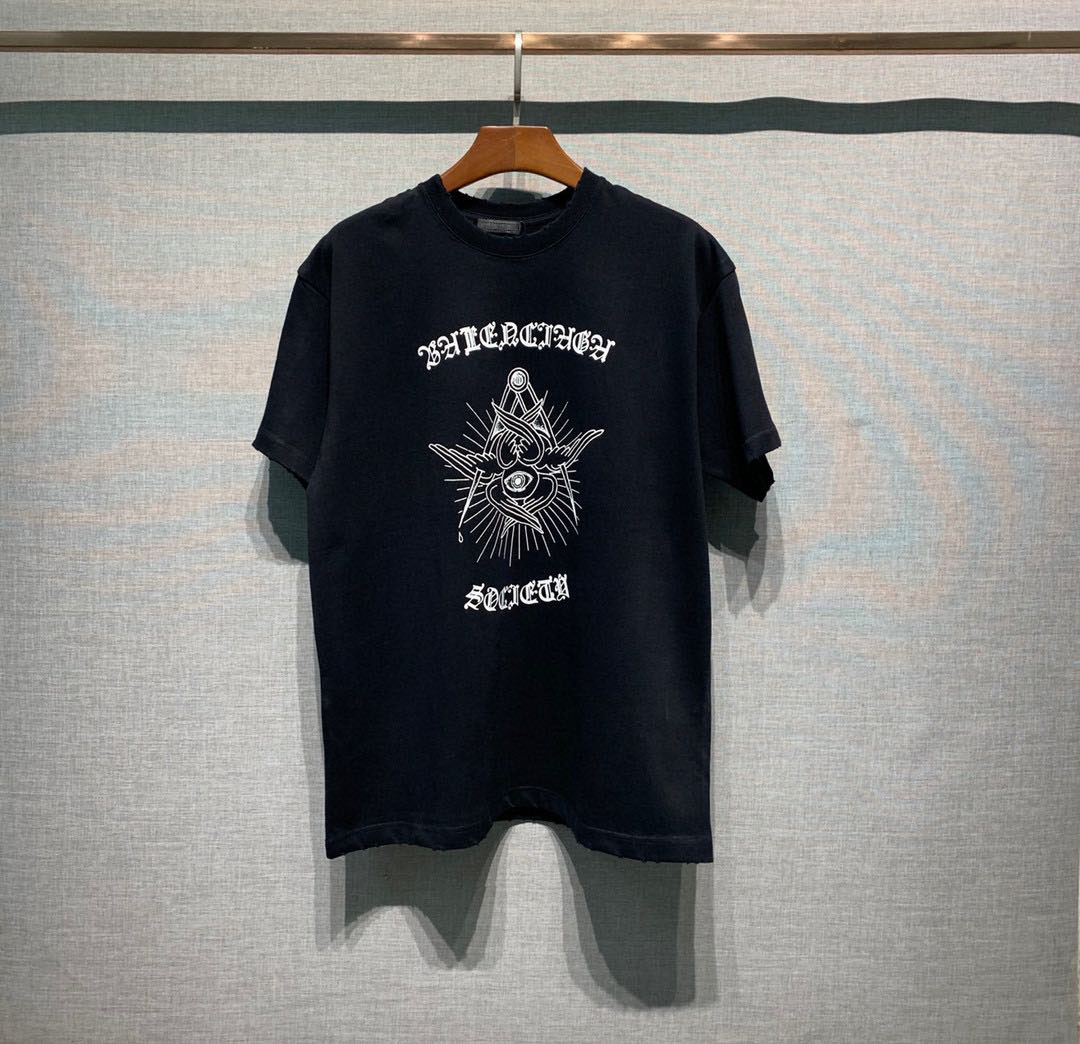 

2021 Clothing Homme Free Your Mind T Shirt Men Women Designer Shirts High Street Print Tee Top Bb, White