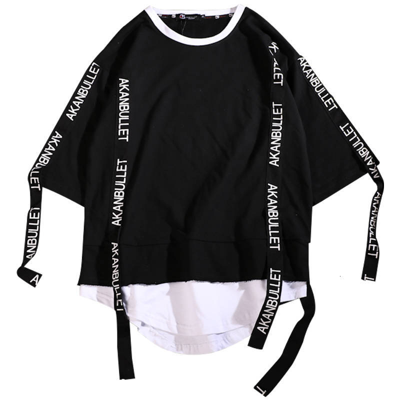 

2021 New Harajuku Hip Hop Fashions Tshirt Streetwear Casual Coreano t De Manga Curta Camisa Masculina Vero Camisas M630, Black