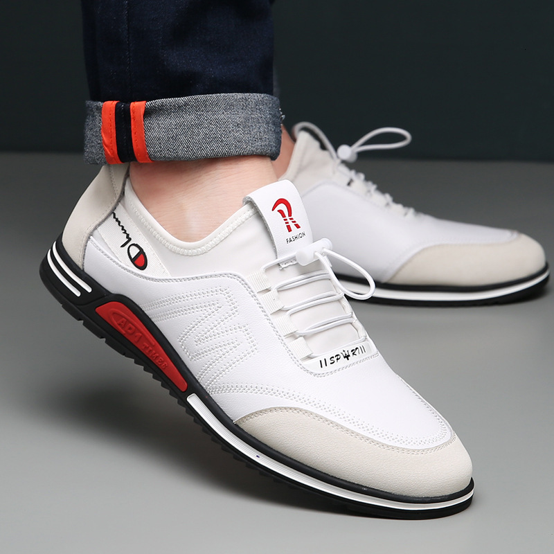 

dress shoes men leather cowhide comfortable low-british casual single 1005002902036134 s5cp, Black