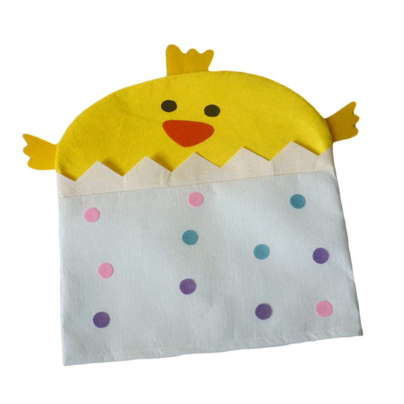 

Decorative Chair Back Cover 50X68cm For Easter Day Festival Decor Banquet Covers