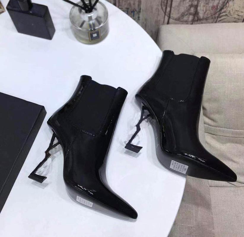 

2020 autumn and winter new fashion ladies high heels exquisite and comfortable woman alphabet high heel boots leather material size 35-43