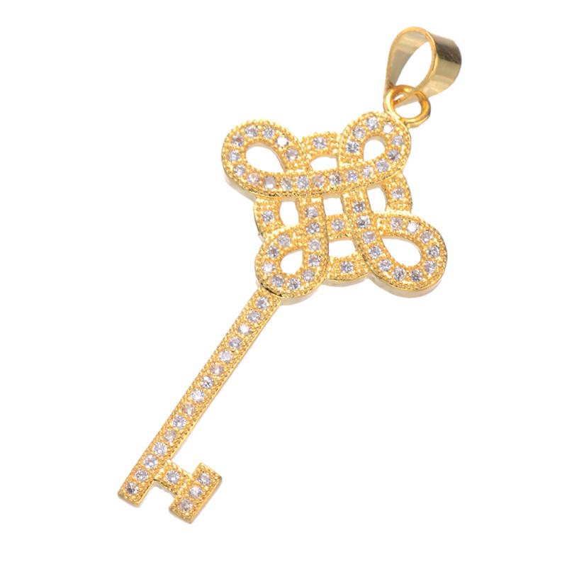 

Charms Supplies For Jewelry Vintage Zircon Key Making Copper Micro Pave Crafts Bijoux Floating Wholesale, Bronze;silver